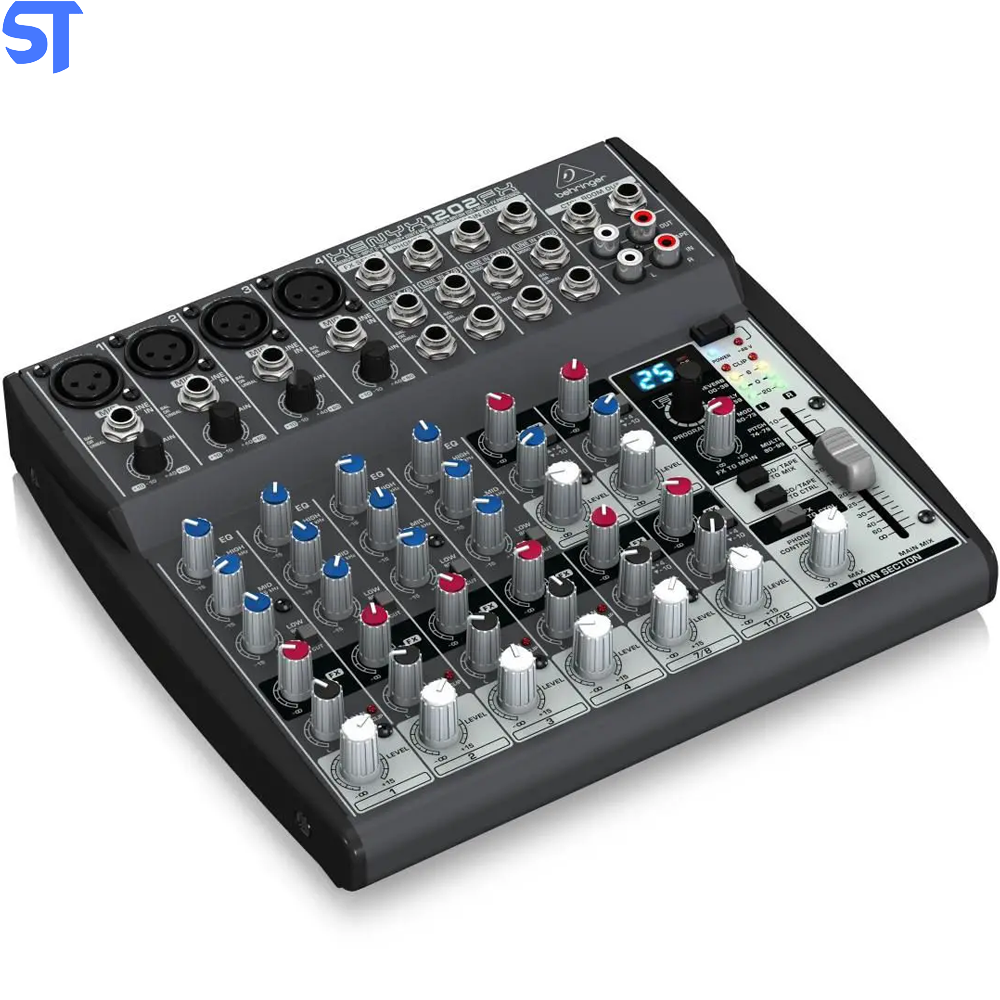 Mesa de Som Behringer Xenyx 1202FX 12 Canais com Efeitos